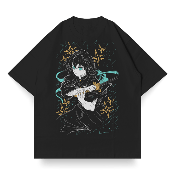 OVERSIZED SINGLE FRONT do Muichiro Tokito | Demon Slayer
