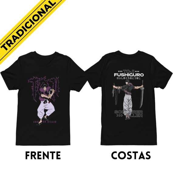 Camiseta do Toji Fushiguro – Jujutsu Kaisen