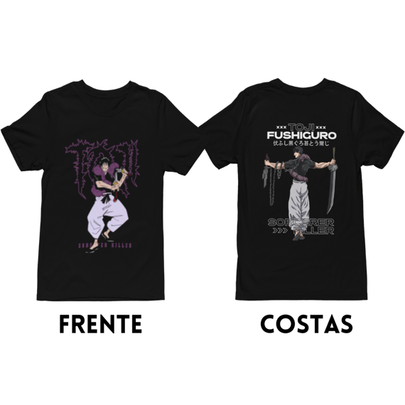 Camiseta do Toji Fushiguro – Jujutsu Kaisen