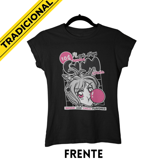 Camiseta Estilo Harajuku – Bubblegum Girl