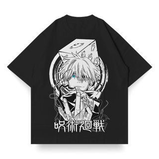 Nome do produto OVERSIZED SINGLE FRONT do Satoru Gojo | Jujutsu Kaisen