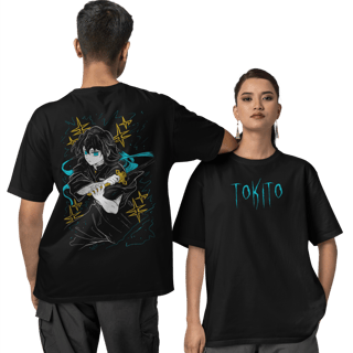 Nome do produto OVERSIZED (Minimalista) do Tokito Muichiro | Demon Slayer