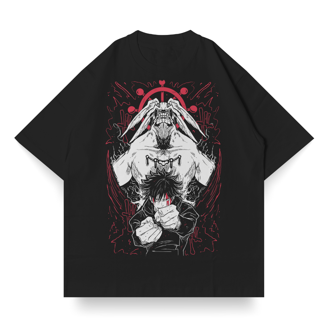 OVERSIZED SINGLE FRONT do Mahoraga | Jujutsu Kaisen