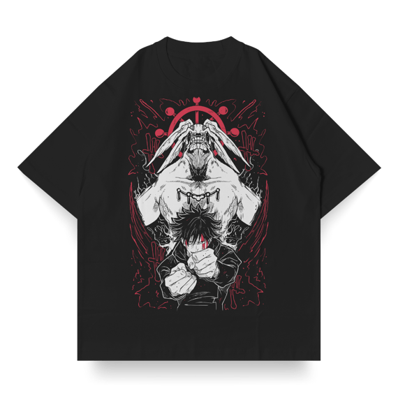 OVERSIZED SINGLE FRONT do Mahoraga | Jujutsu Kaisen