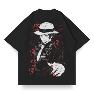 OVERSIZED Single Front do Muzan Kibutsuji | Demon Slayer