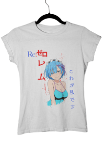 Camiseta da Rem – Re:Zero