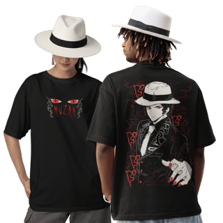 Nome do produto OVERSIZED do Muzan Kibutsuji | Demon Slayer