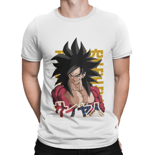Nome do produto Camiseta Goku Super Saiyajin 4 – Dragon Ball GT