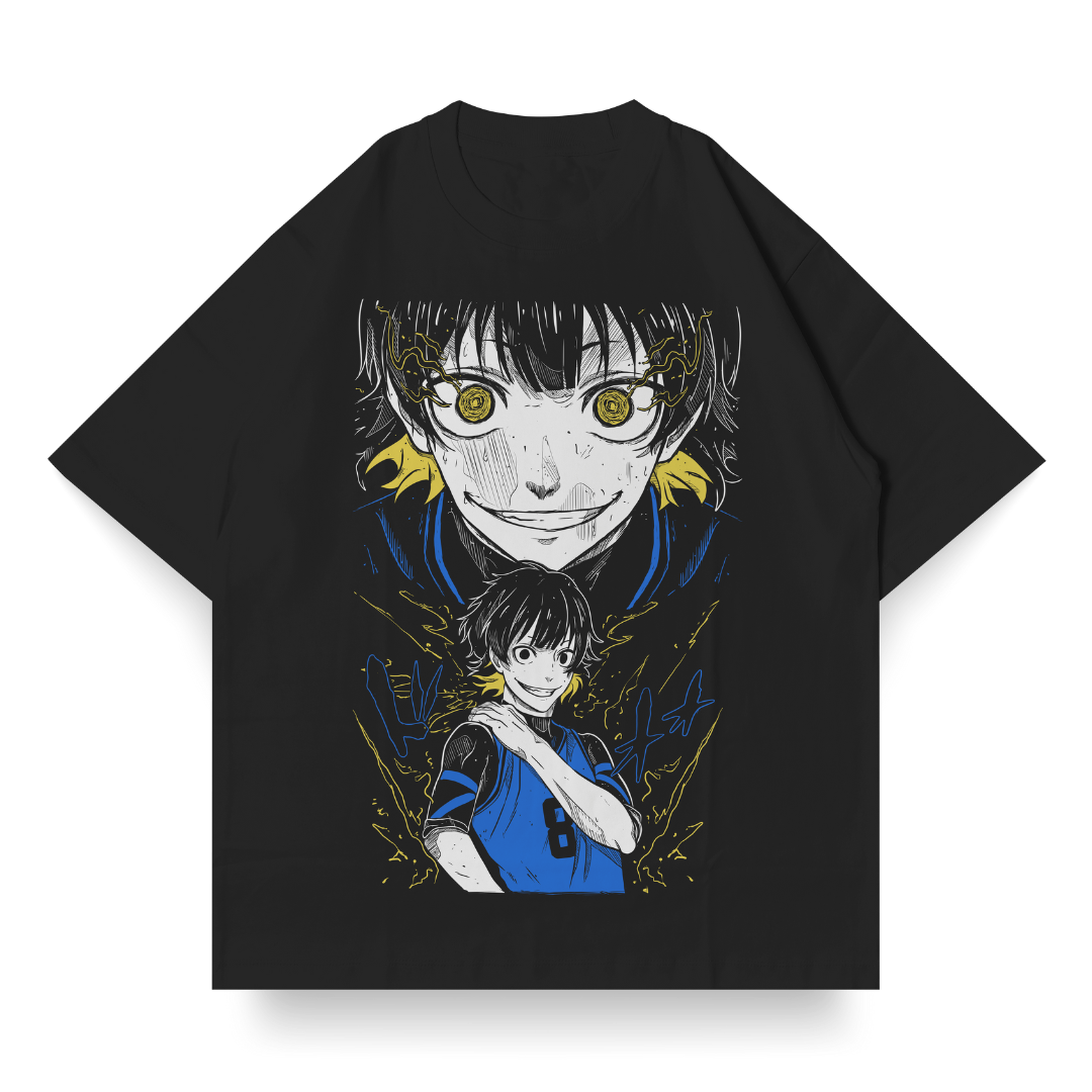Nome do produto: OVERSIZED Single Front de Blue Lock | Anime