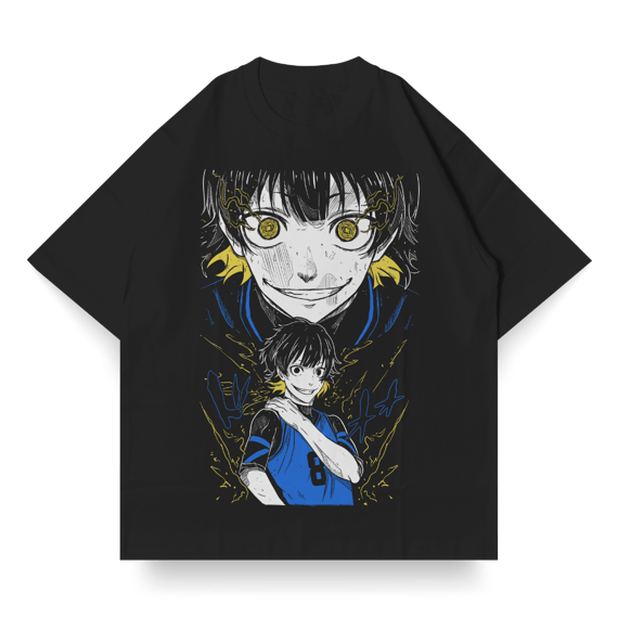 OVERSIZED Single Front de Blue Lock | Anime