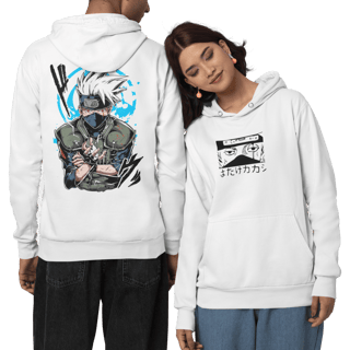 Nome do produto Moletom Canguru do Kakashi - Naruto