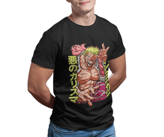 Nome do produto Camiseta do Doflamingo – One Piece