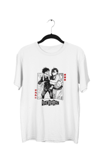 Camiseta Momo & Okarun – Dandadan 