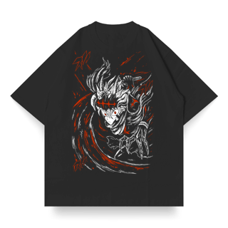 Nome do produto OVERSIZED SINGLE FRONT do Asta | Black Clover