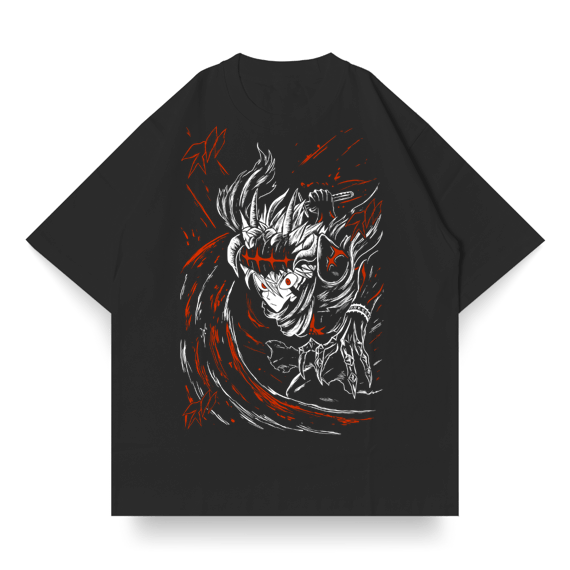 OVERSIZED SINGLE FRONT do Asta | Black Clover