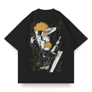 OVERSIZED SINGLE FRONT do Ichigo Kurosaki | Bleach