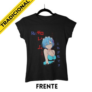 Camiseta da Rem – Re:Zero