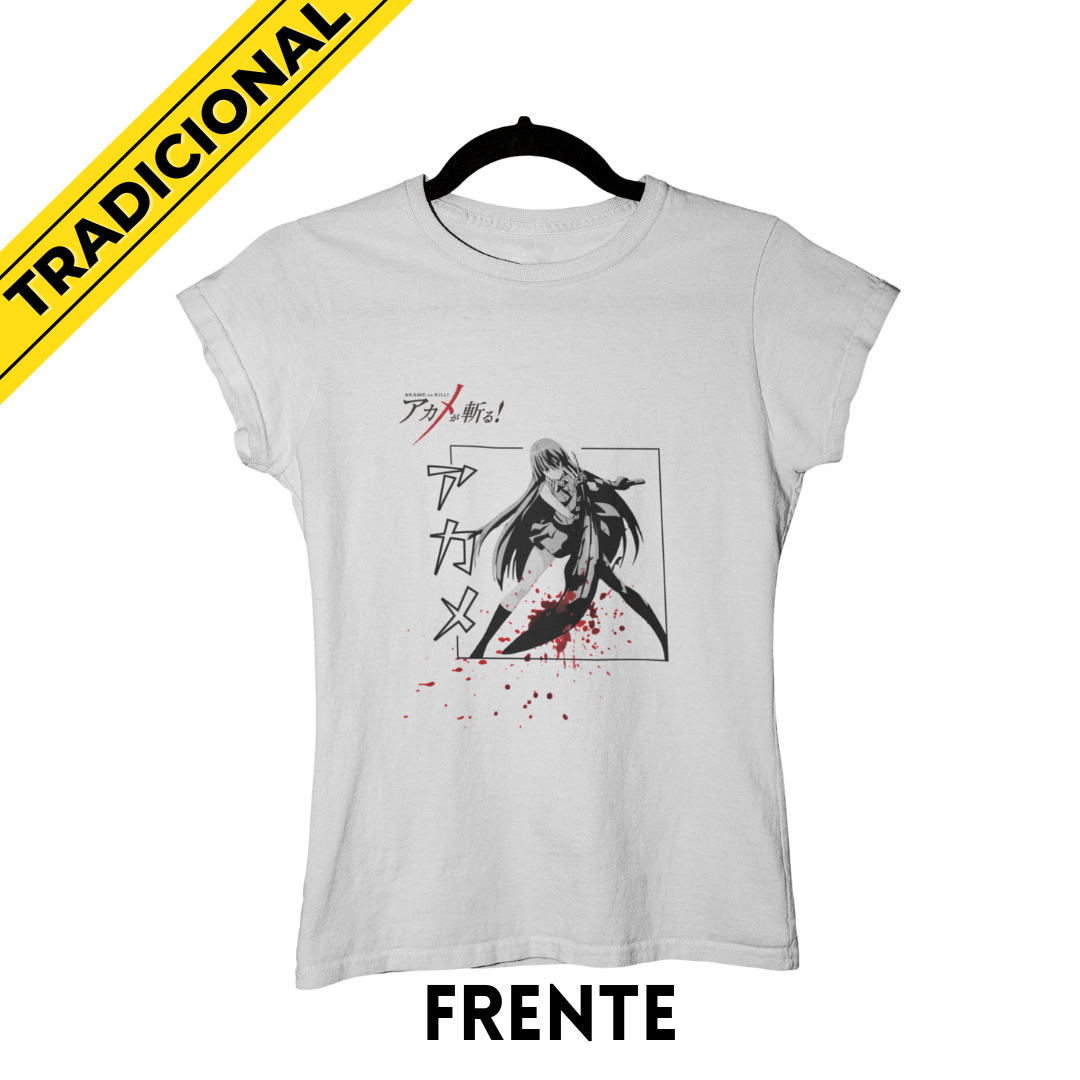 Nome do produto: Camiseta da Akame – Akame ga Kill