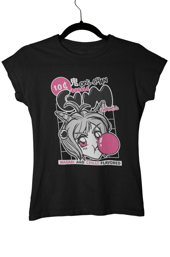 Camiseta Estilo Harajuku – Bubblegum Girl