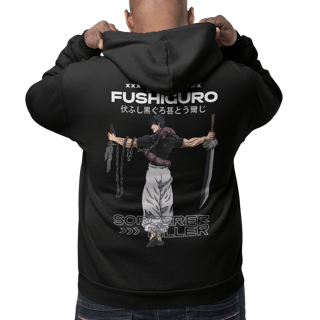 Nome do produto Moletom do Toji Fushiguro – Jujutsu Kaisen (com ziper)
