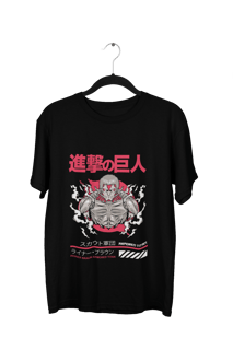 Nome do produto Camiseta Titã Encouraçado – Attack on Titan