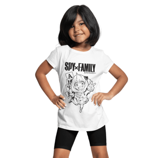 Nome do produto Camiseta Infantil (2 a 8 anos) Anya Forger – Spy x Family