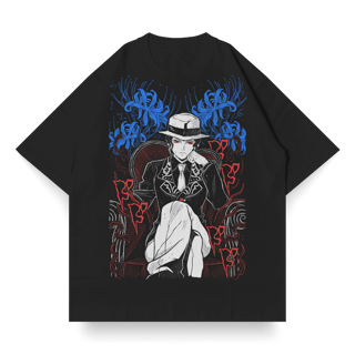 OVERSIZED SINGLE FRONT do Muzan Kibutsuji | Demon Slayer