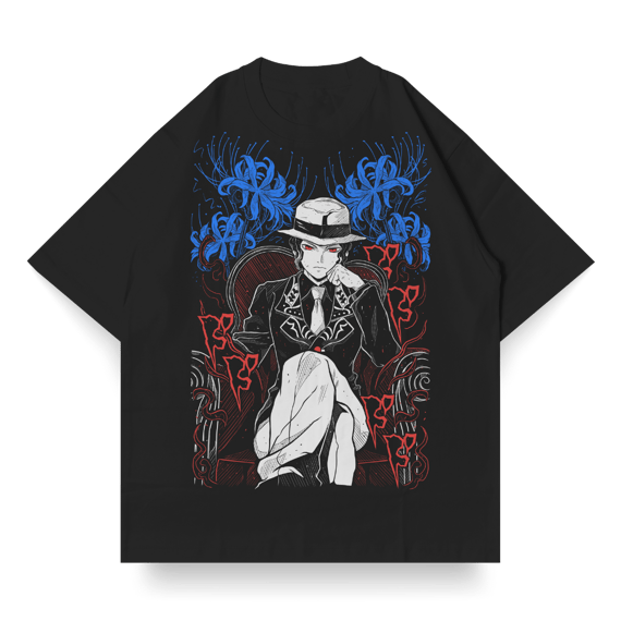 OVERSIZED SINGLE FRONT do Muzan Kibutsuji | Demon Slayer