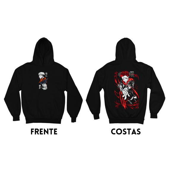 Moletom Canguru do Sukuna - Jujutsu Kaisen