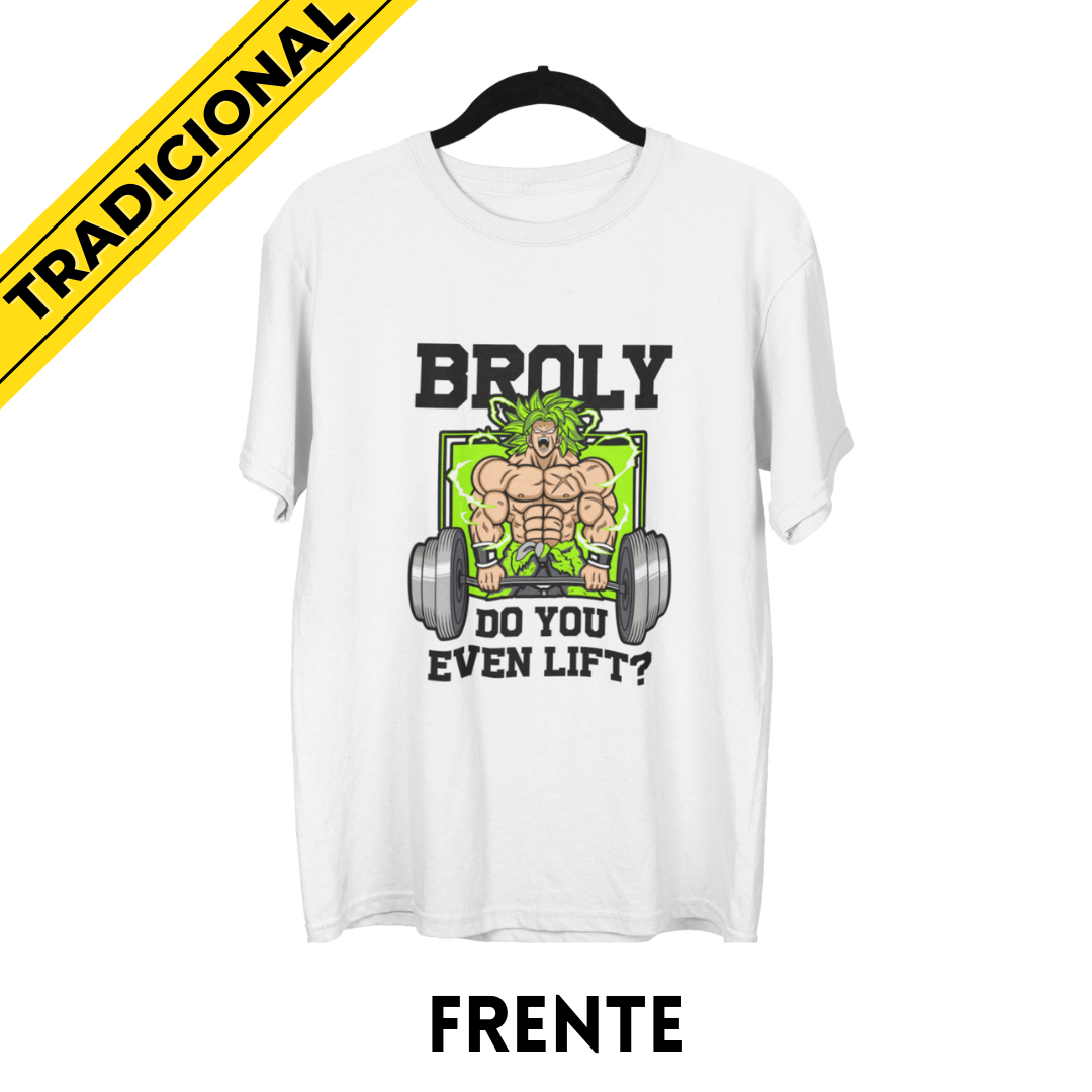 Nome do produto: Camiseta Broly Academia – Dragon Ball Super