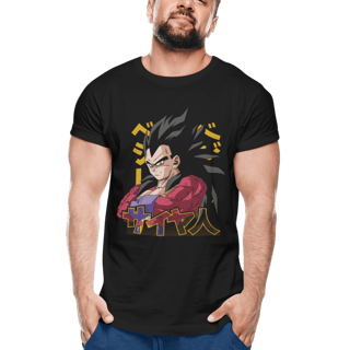 Nome do produto Camiseta Vegeta Super Saiyajin 4 – Dragon Ball GT