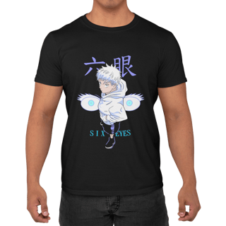 Nome do produto Camiseta Satoru Gojo Criança - Jujutsu Kaisen