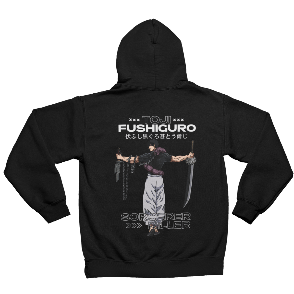 Nome do produto: Moletom do Toji Fushiguro – Jujutsu Kaisen (com ziper)