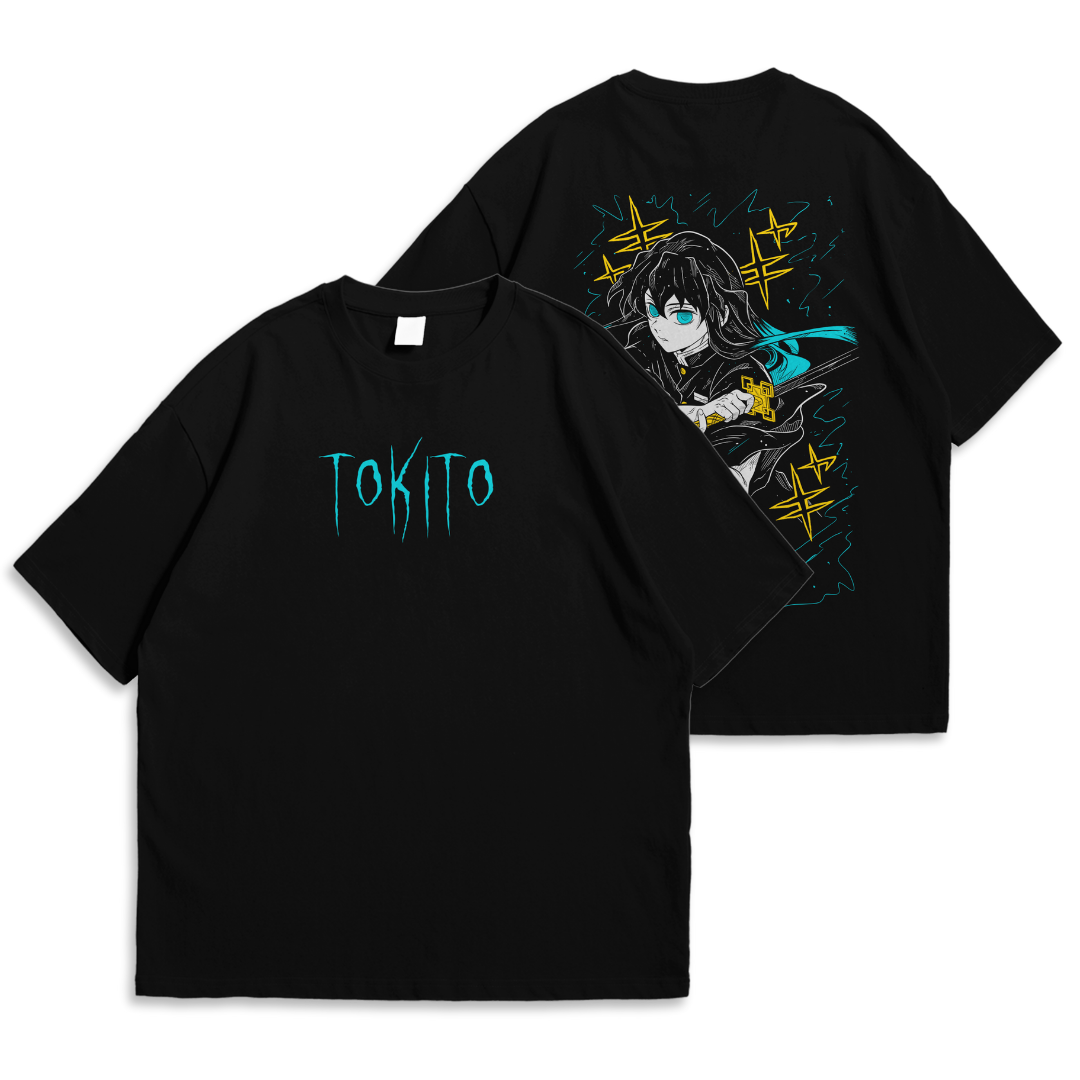 Nome do produto: OVERSIZED (Minimalista) do Tokito Muichiro | Demon Slayer