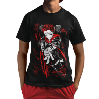 Nome do produto Camiseta do Sukuna | Jujutsu Kaisen