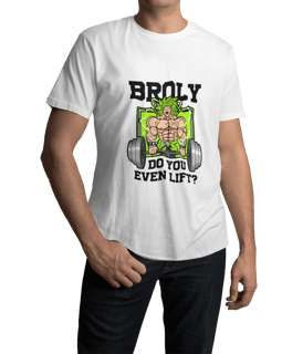 Nome do produto Camiseta Broly Academia – Dragon Ball Super
