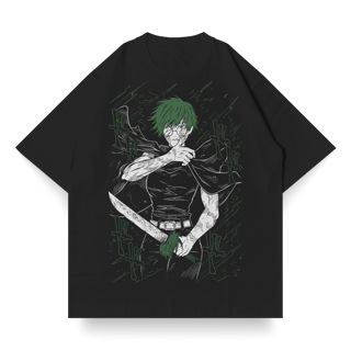 Nome do produto OVERSIZED Single Front da Maki Zen’in | Jujutsu Kaisen