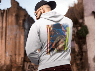 Nome do produto Confronto de Destinos - Moletom Canguru