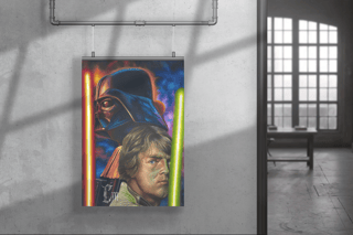 Nome do produto Confronto de Destinos - Poster