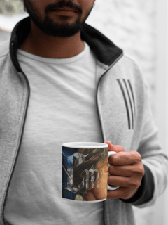 Nome do produto Confronto de Destinos - Caneca