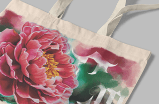 Nome do produto Peônia - Eco Bag