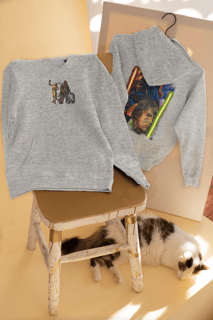 Nome do produto Confronto de Destinos - Moletom Canguru