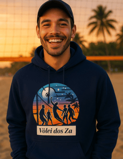 Nome do produto Moletom Canguru Vôlei Dos Za