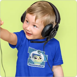 Nome do produto Camiseta Infantil Quality – (2 a 8 Anos) Peixonando 