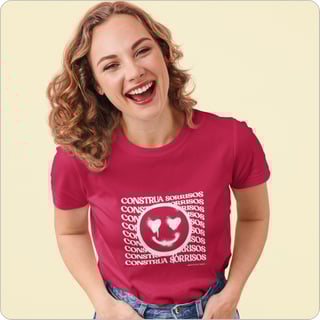 Nome do produto Camiseta Feminina Quality – Cosntrua Sorrisos 