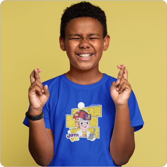 Camiseta Infantil Quality – (10 a 14 Anos) Jotavic 