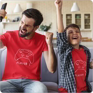 Nome do produto Camiseta Masculina Quality – Player 1 Xbox 