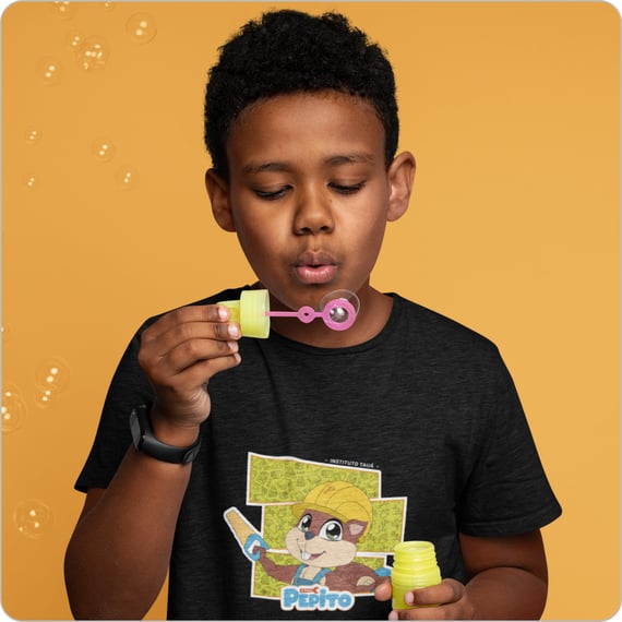 Camiseta Infantil Quality – (10 a 14 Anos) Pepito 