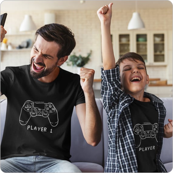 Camiseta Masculina Quality –  Player 1 Play - PlayStation 