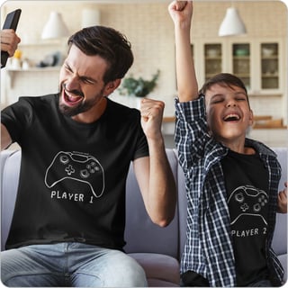 Nome do produto Camiseta Infantil Quality –  (10 a 14 Anos) Player 2 Xbox 
